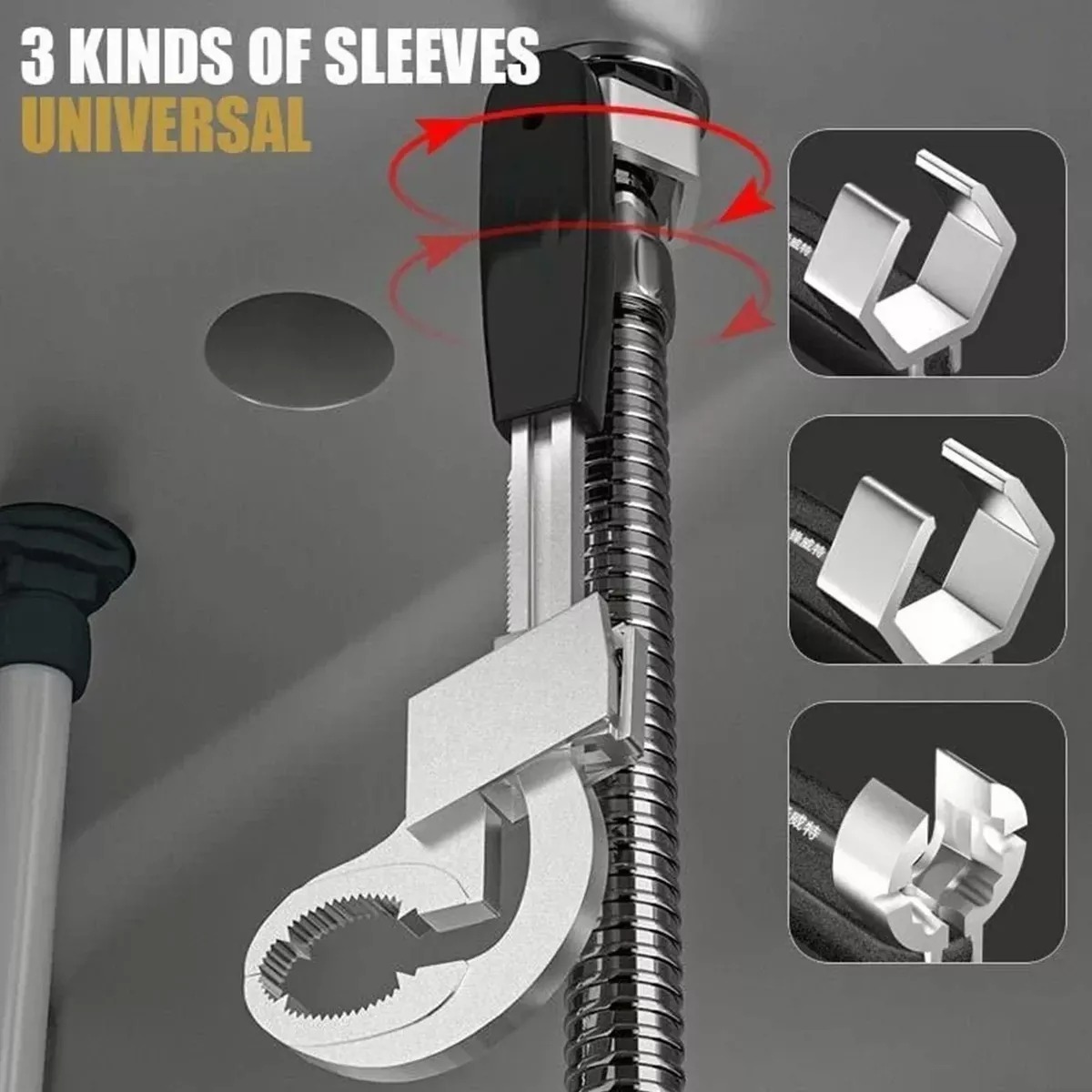 Miniatura 3 de Llave multifuncional desagues plomeria